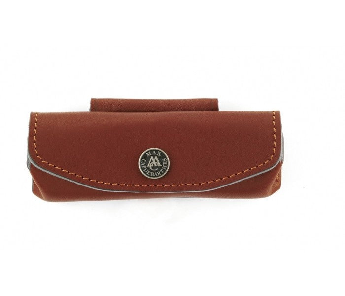 Etui MAX CAPDEBARTHES 9813 en cuir marron pour couteaux avec manche de 12 ou 13cm