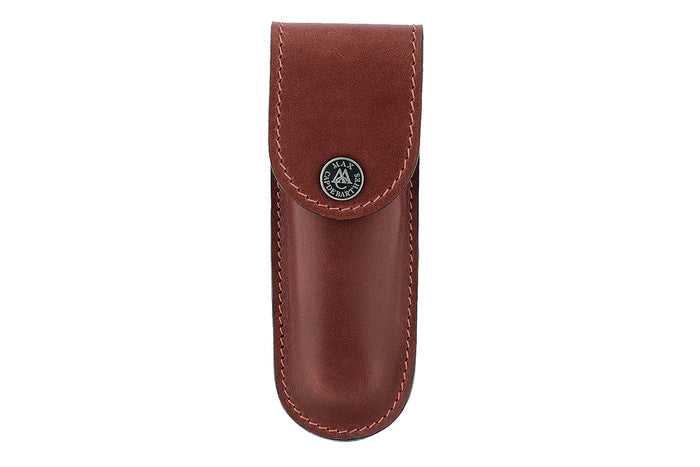 Etui Max CapdeBarthes S100 cuir Pérou pour couteau de poche Laguiole