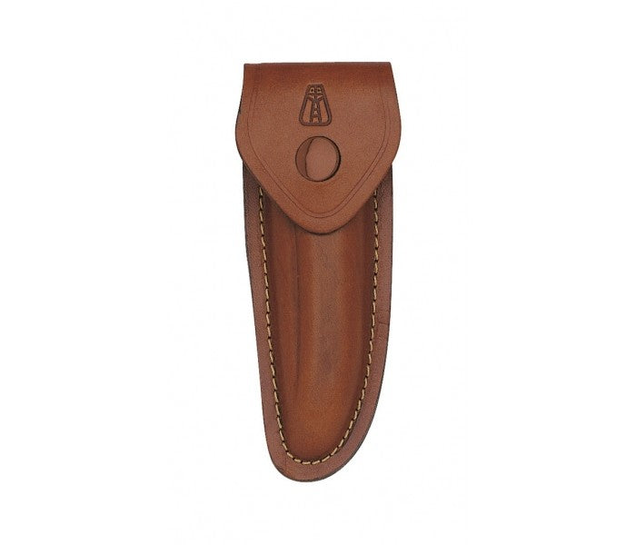 Etui PIELCU 5212 en cuir marron clair pour couteau laguiole avec manche 12cm