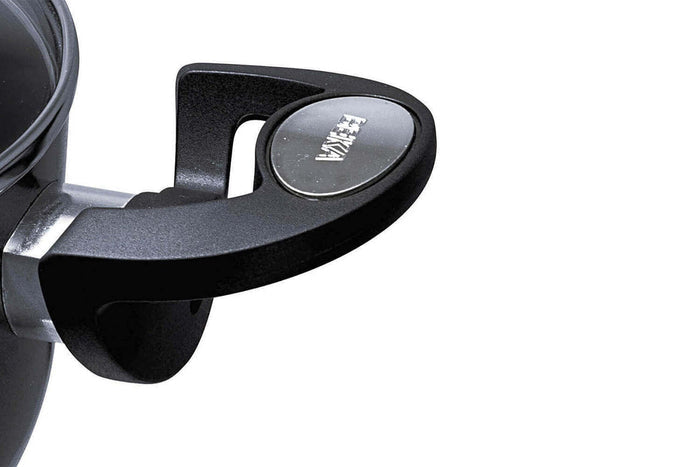 Faitout Beka Pro Induc revêtement céramique antiadhérent + couvercle en verre