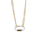 Figaro Carabiner Chain Necklace-Chemistry Jewelry