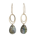 Fiona Labradorite Earrings