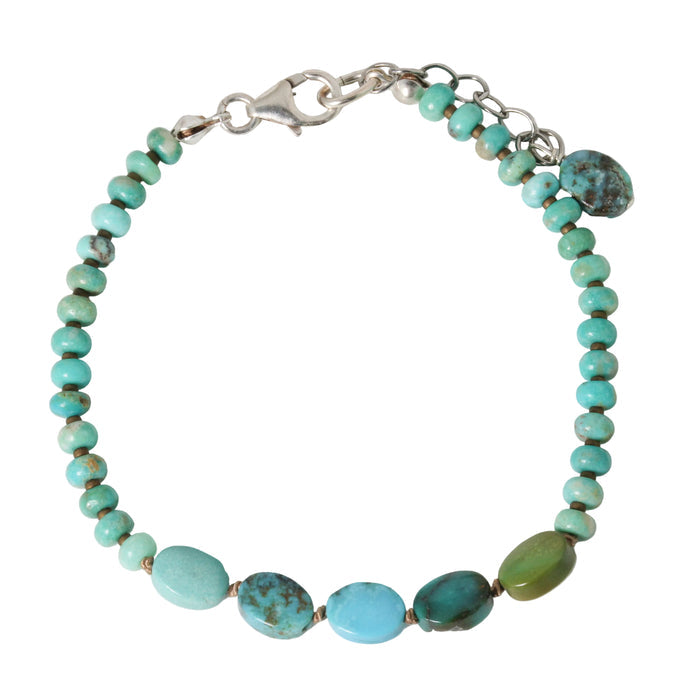 Five Piece Turquoise Bracelet
