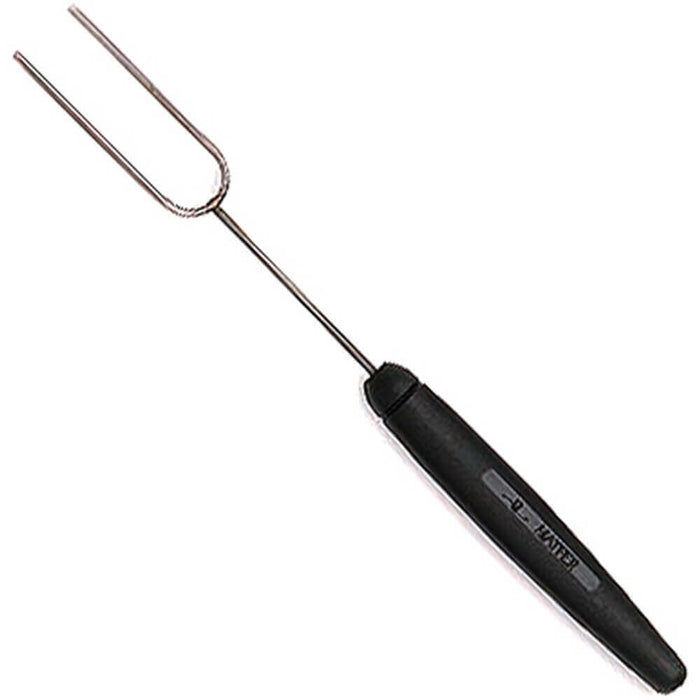 Fourchette à tremper acier inox manche PP noir - 2