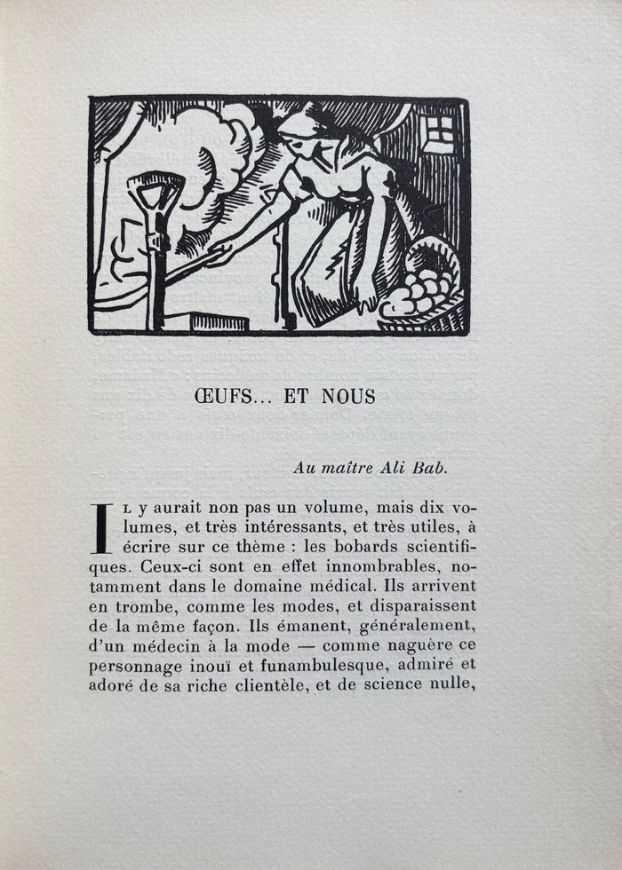 (French) Daudet, Leon. A Boire et a Manger