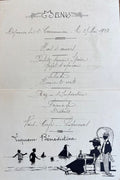 (French) Menu - Dejuner de la Communion