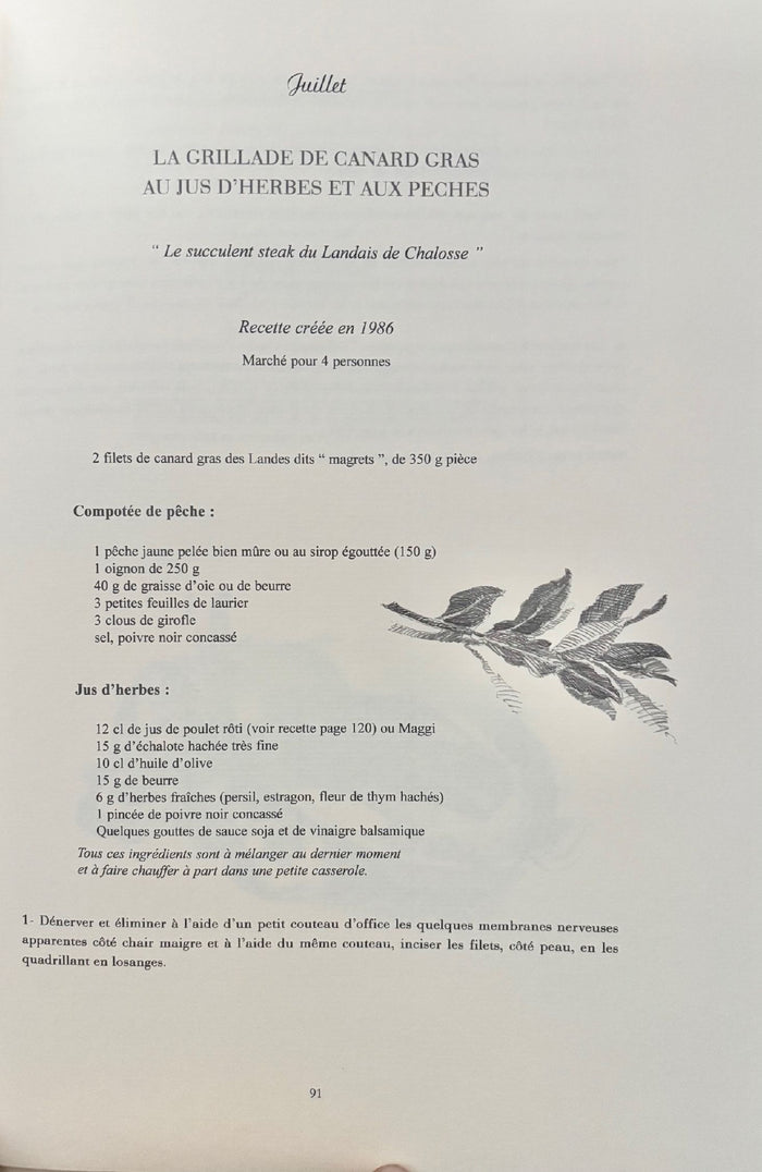 (French) Michel Guerard. Le Jeu de l'Oie et du Canard