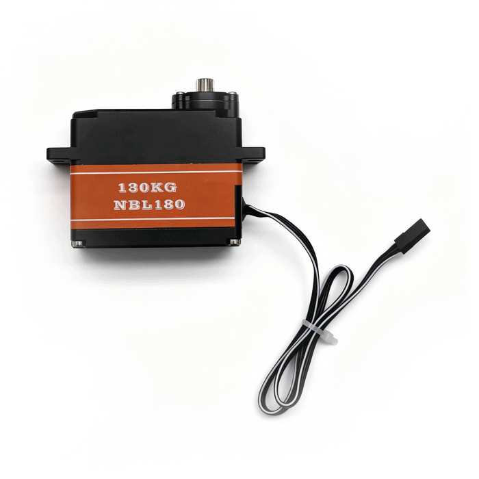 Fully Waterproof High-Torque NBL180 12V 180kg Metal Gear Brushless Digital Servo for RC Robots,Vehicles