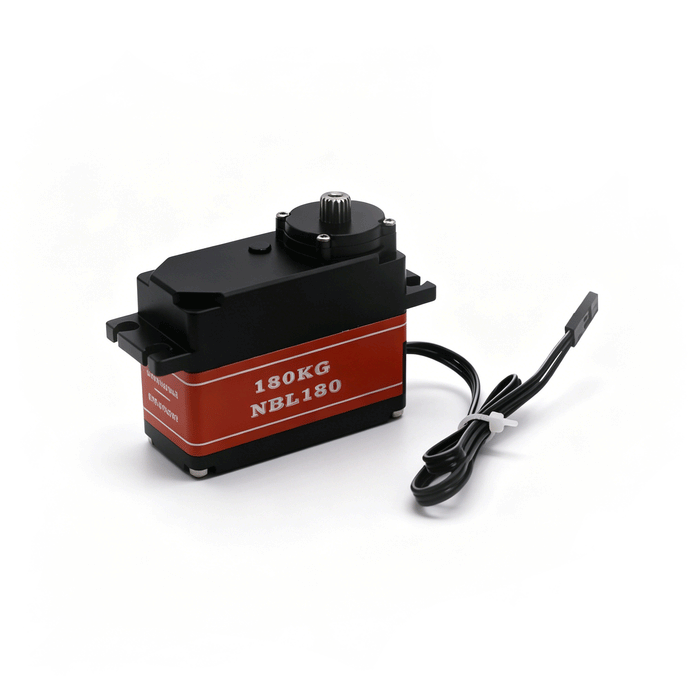 Fully Waterproof High-Torque NBL180 12V 180kg Metal Gear Brushless Digital Servo for RC Robots,Vehicles