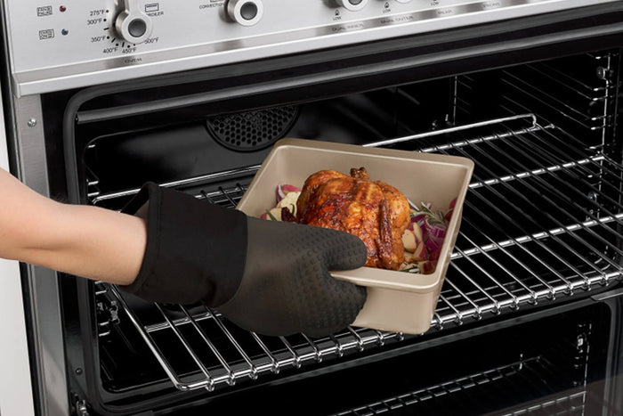 Gant de cuisine OXO en silicone - Noir