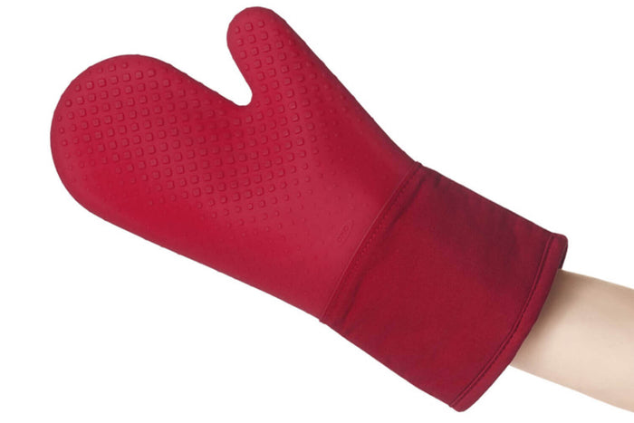 Gant de cuisine OXO en silicone - Rouge