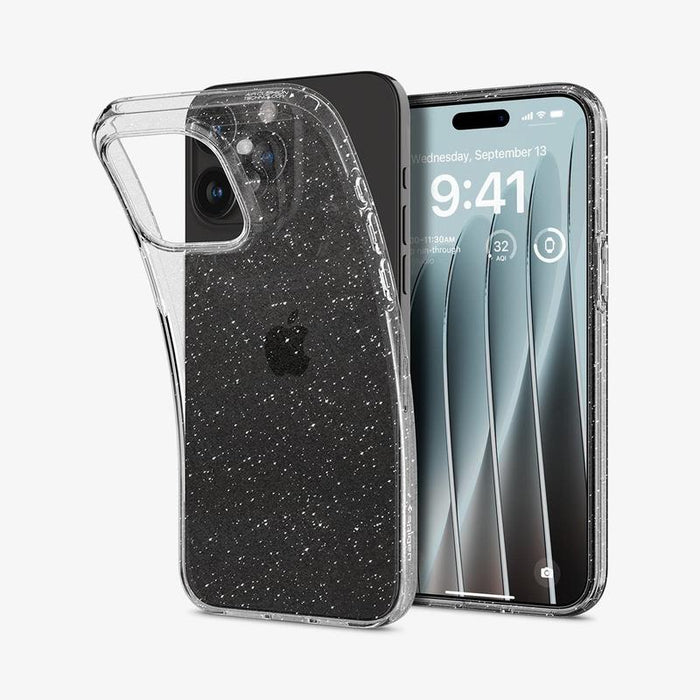 Gemshell Clear Rainbow Glitter Case – For iPhone 15 Pro – Brand New
