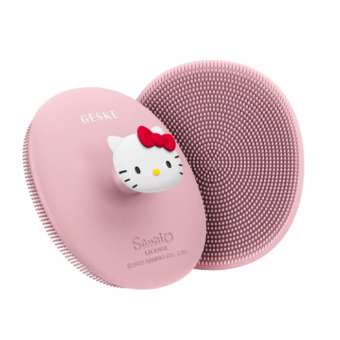 Geske Hello Kitty Facial Brush | 3 in 1 with handle