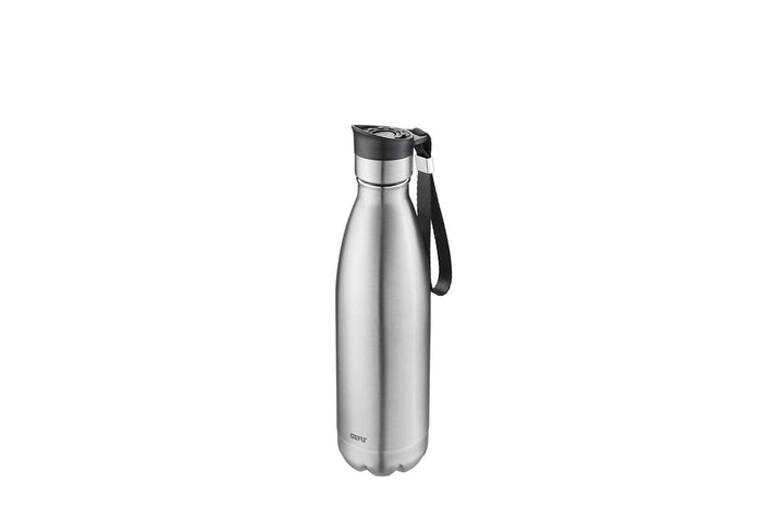 Gourde isotherme en inox Gefu Olimpio argent - 0,5 l