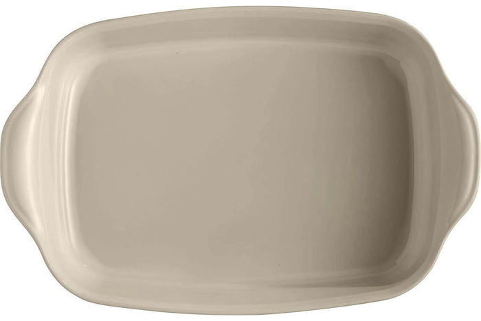 Grand plat à four rectangulaire Emile Henry Ultime 42 x 28 x 9 cm - Argile