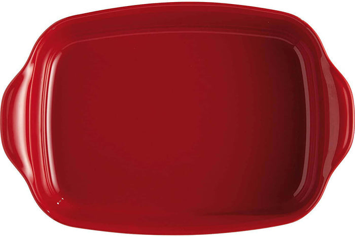 Grand plat à four rectangulaire Emile Henry Ultime 42 x 28 x 9 cm - Grand Cru