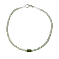 Green Apatite + Green Tourmaline Bracelet-Margaret Solow