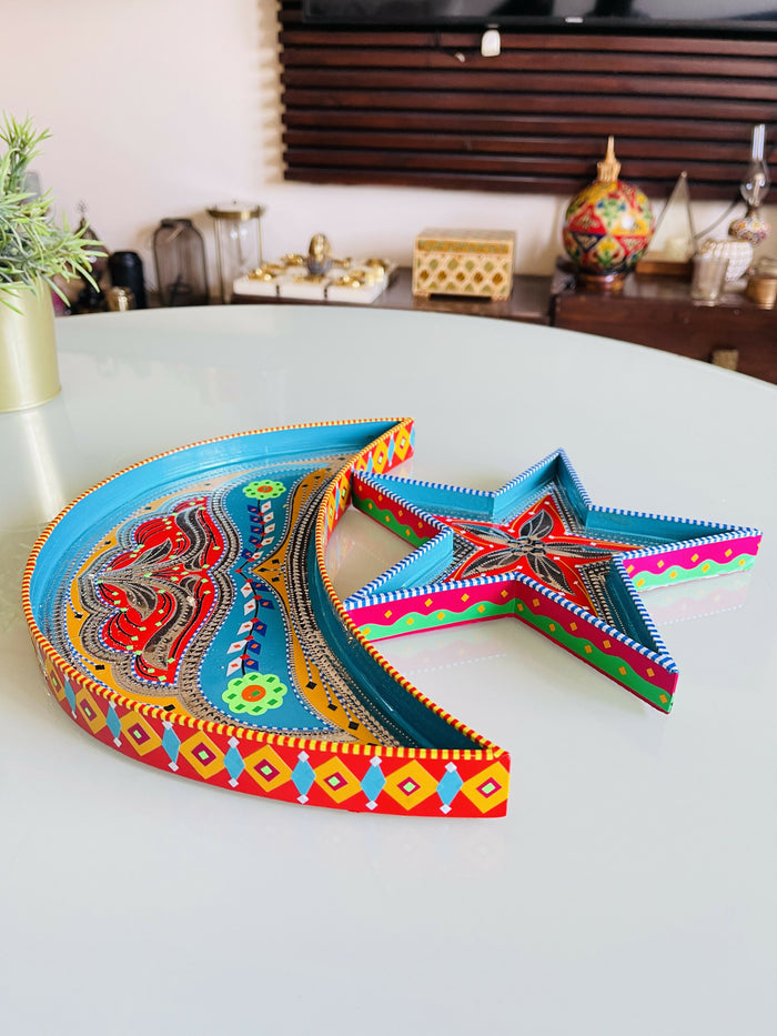 Gul Khan Crescent Star Tray
