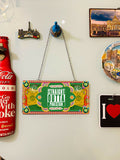Gul Khan Green Straight Outta Pakistan Truck Art Wall Plate