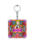 Gul Khan Printed Key Chains Thori Lazy Thori Crazy