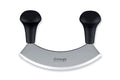 Hachoir berçoir Triangle lame simple inox - 14 cm