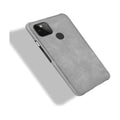 Hard Leather Case for Google Pixel 5 - Grey