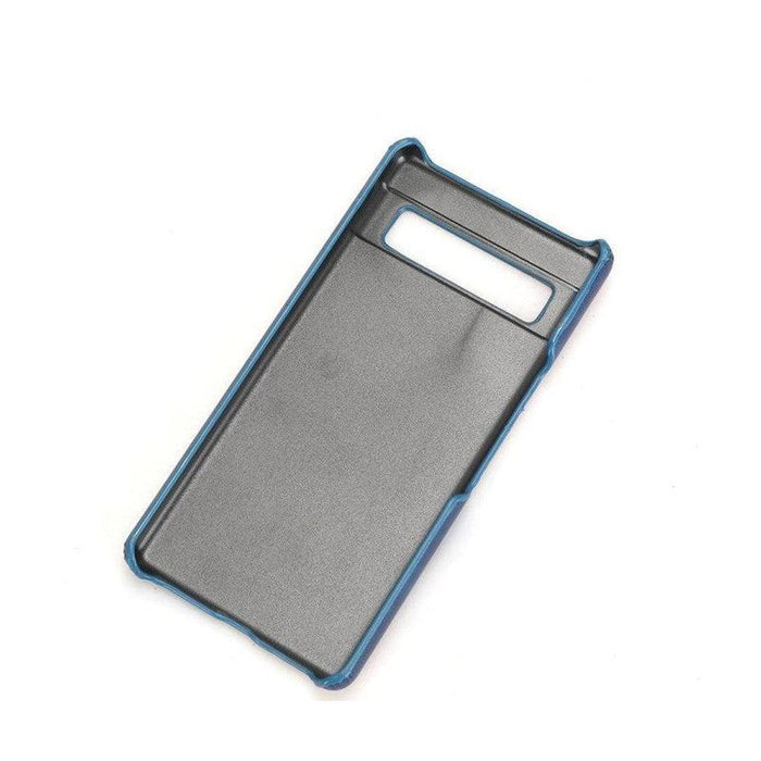 Hard Leather Case for Google Pixel 6 - Grey