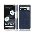 Hard Leather Case for Google Pixel 6A - Blue