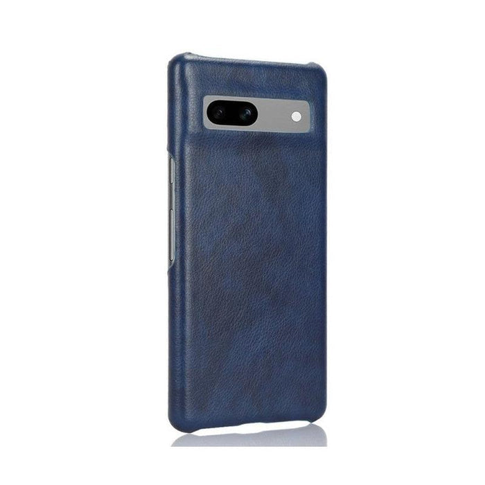 Hard Leather Case for Google Pixel 6A - Blue