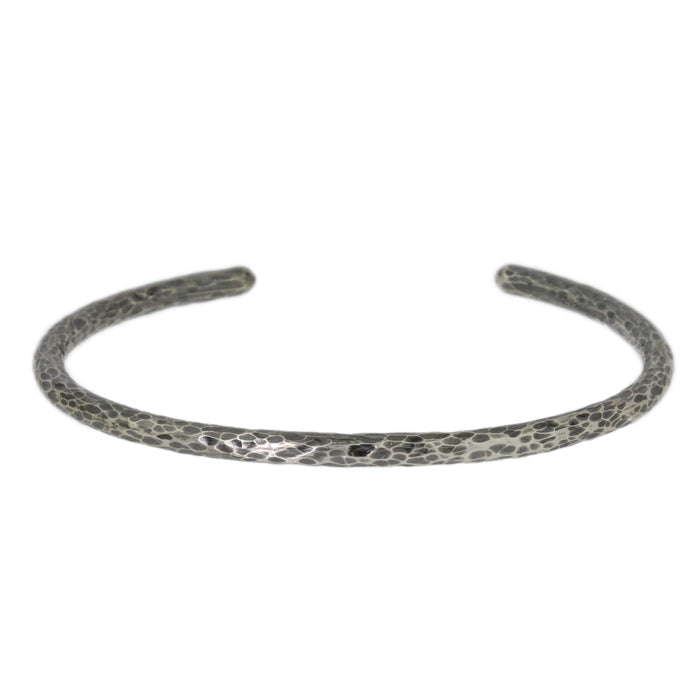 Heavy Hammered T-Shirt Cuff Bracelet-Sarah McGuire