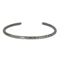 Heavy Hammered T-Shirt Cuff Bracelet-Sarah McGuire