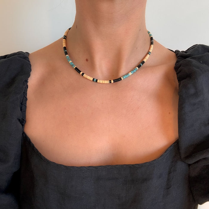 Heishi Shadow Necklace