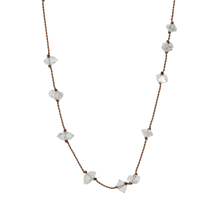 Herkimer Quartz Scatter Necklace-Margaret Solow