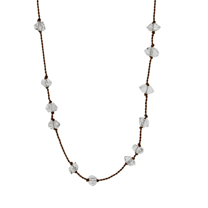 Herkimer Quartz Scatter Necklace-Margaret Solow