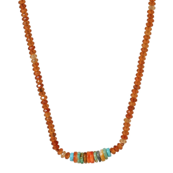 Hessonite Garnet Necklace