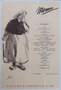 Holland-America Line. Luncheon