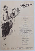 Holland-America Line. Luncheon