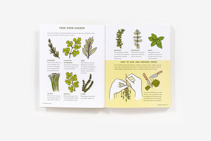 Homegrown: Illustrated Bites from Your Garden to Your Table (Heather Hardison)