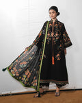 Hussain Rehar - Bahri Three Piece Embroidered Cotton