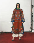 Hussain Rehar - Tahmi Three Piece Embroidered Cotton