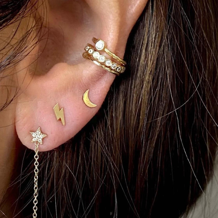 Itty Bitty Bolt Stud-Zoë Chicco