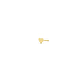 Itty Bitty Heart Flat Back Stud-Zoë Chicco