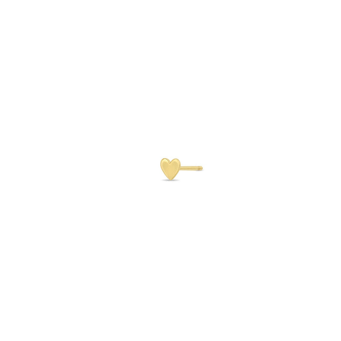 Itty Bitty Heart Flat Back Stud-Zoë Chicco