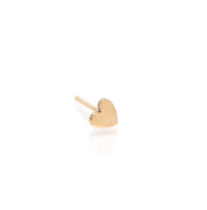 Itty Bitty Heart Stud-Zoë Chicco