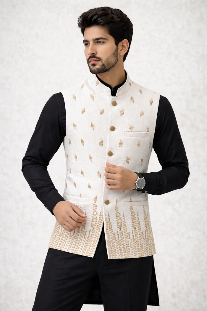 J Pardesi - Elite Gold Waistcoat