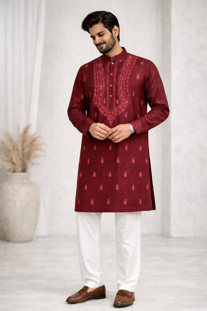 J Pardesi - Shaheen Kurta Pajama
