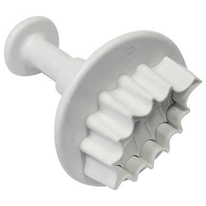Jeu de 3 découpoirs + poussoirs feuille de houx - Tailles différentes - Ø 20, 29 et 35mm