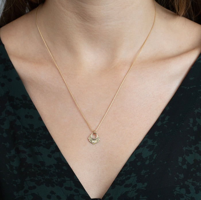 Karma - Thoughtful Action Necklace-Lulu Designs