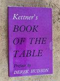 Kettner's Book of the Table