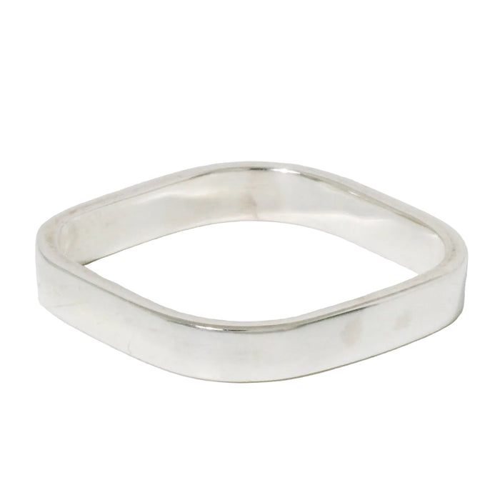 Kimberly Sterling Silver Square Ring-Stephanie Cachard